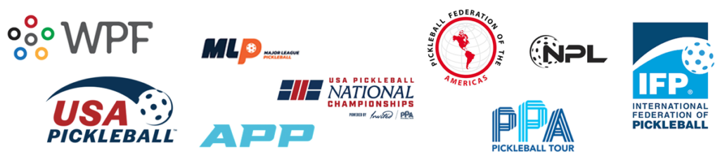 professional pickleball organizations logos