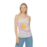 Pickleball Tie Dye Racerback Tank Top