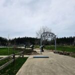 Founders Court at Battle Point Park on Bainbridge Island