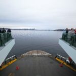 heading to Seattle on the ferry